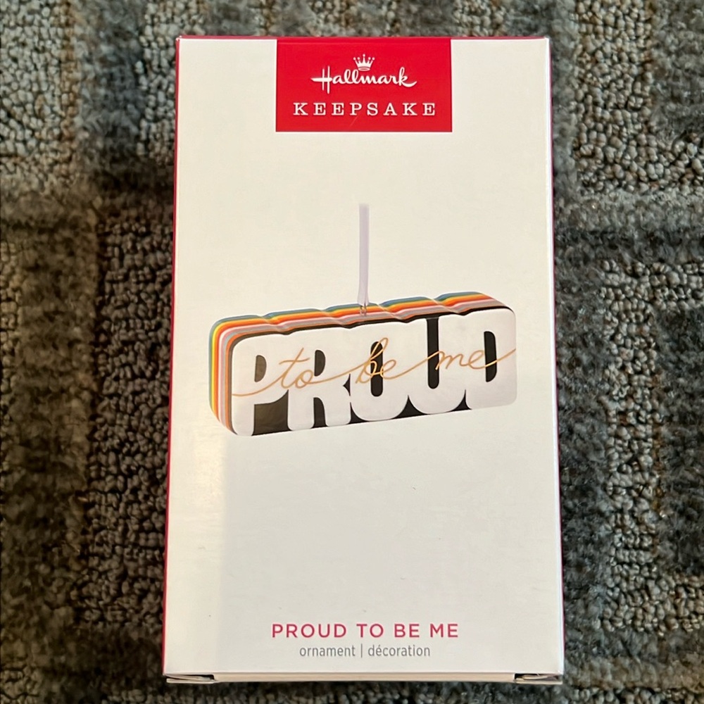 NIB Hallmark “Proud” Keepsake Ornament